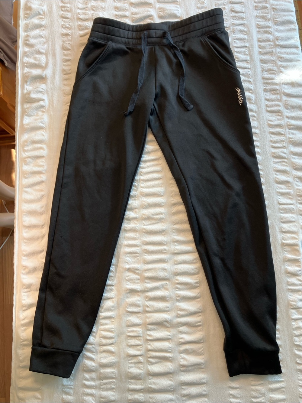 Kids Black Jogger Sweatpants